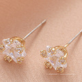 small star diamond earrings for women,copper stud earrings jewelry